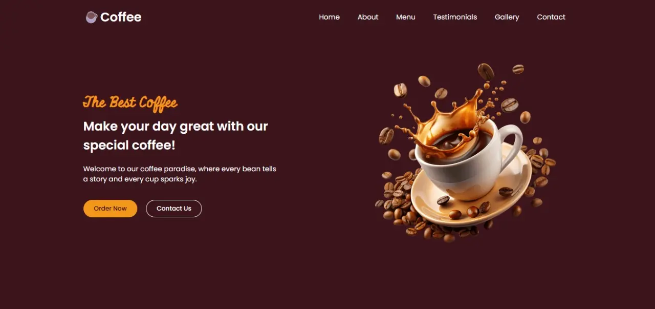 foto projeto de uma cafeteria